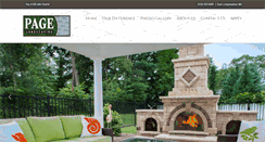 Desktop Screenshot of pagelandscape.com